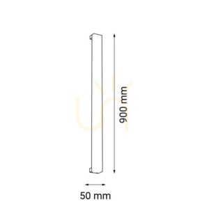 Kinkiet LED Antigo Hoso 90 czarny 90 cm 4013 small 1