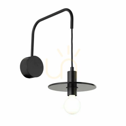 Sprawdź Kinkiet Antigo Ikeda K czarny 1xE27 LED 35 cm 7978