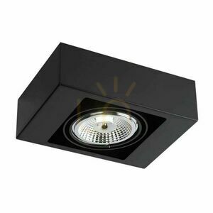 Plafon Antigo Koga 1 czarny LED ES111 25x18x8 cm 1152 small 0