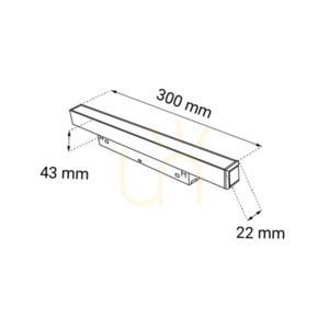 Spot magnetyczny Antigo Komatsu biały LED 30 cm 3000K 6541 small 1