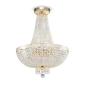 Żyrandol Maytoni BELLA DIA750-TT50-WG złoty 8 × E14 60 W Ø50 cm wysokość 85–174 cm small 3