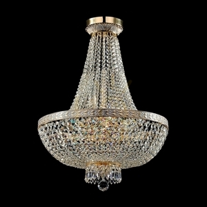 Żyrandol Maytoni BELLA DIA750-TT50-WG złoty 8 × E14 60 W Ø50 cm wysokość 85–174 cm small 4
