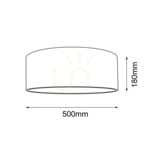 Plafon Antigo Lamego 50 jutowy E27 1088 small 1