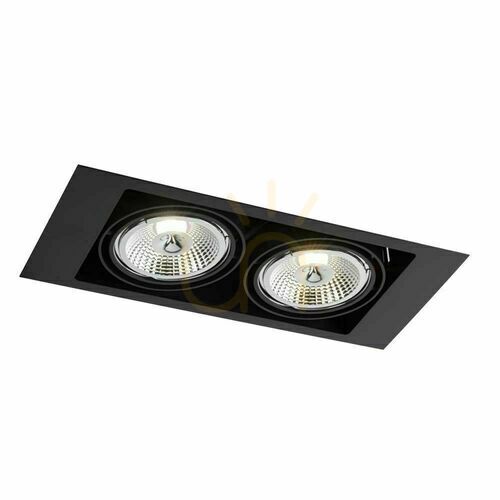 Sprawdź Oprawa wpuszczana Antigo Muko 2 czarna LED ES111 3313