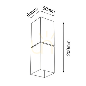 Kinkiet Antigo Nemuro czarny G9 20 cm 4408 small 1