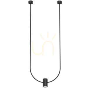 Lampa wisząca Antigo No. C czarna 460 mm GU10 5085 small 0