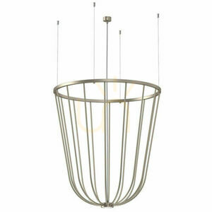 Lampa wisząca Antigo no. moon O Z platyna mat 80 cm LED GX53 5142 small 0
