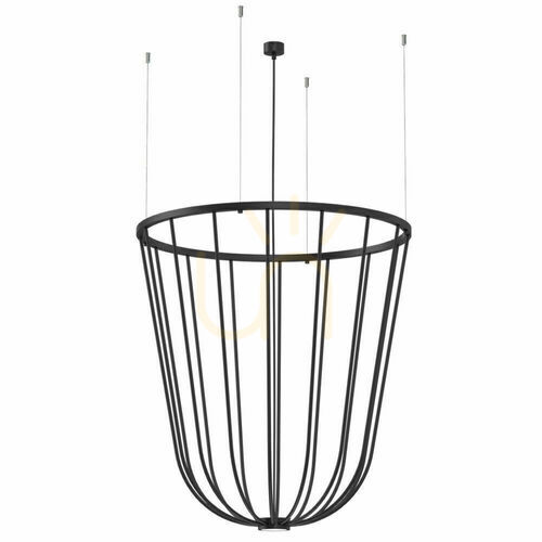 Sprawdź Lampa wisząca Antigo No. Moon O Z czarna 80 cm GX53 5143