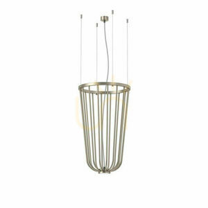 Lampa wisząca Antigo no. moon I Z platyna mat 40 cm GX53 5146 small 0