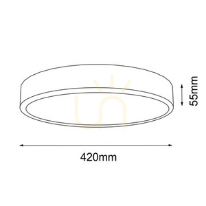 Plafon LED Antigo Nomi czarny 42x42 cm 4000K 8446 1 Plafon LED Antigo Nomi czarny 42x42 cm 4000K 8446 small 1