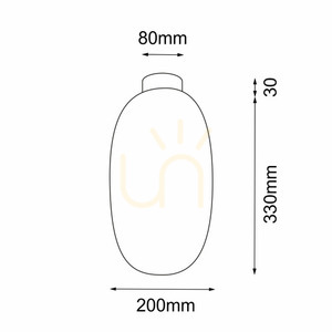 Plafon Antigo Tanpo I czarny 20 cm G9 szklany stalowy 1093 small 1