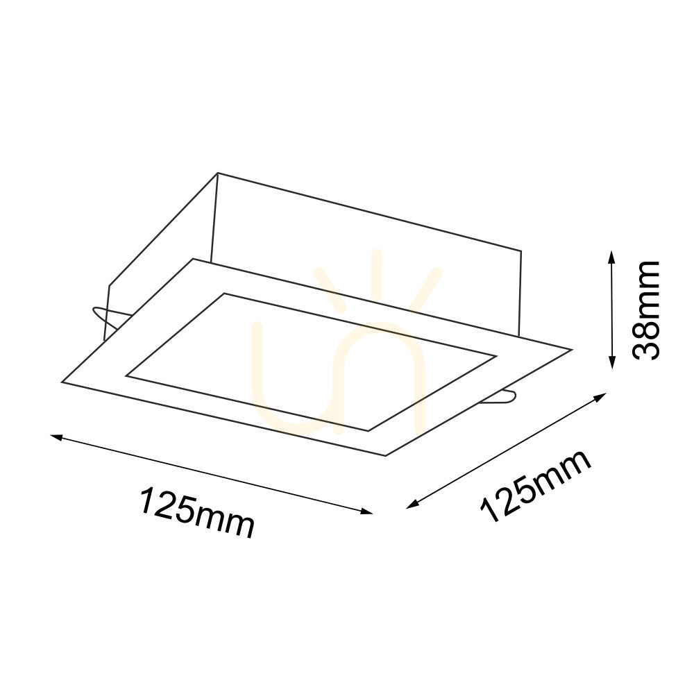 Zobacz Oprawa wpuszczana LED Antigo Tottori IL biała 12,5 cm IP44 3000K 7727 Oprawa wpuszczana LED Antigo Tottori IL biała 12,5 cm IP44 3000K 7727