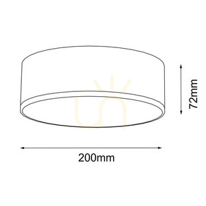 Plafon LED Antigo Zama czarny 20 cm 4000K 8408 1 Plafon LED Antigo Zama czarny 20 cm 4000K 8408 small 1
