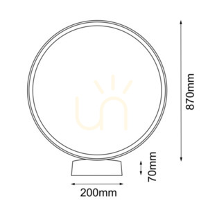 Lampa stojąca zewnętrzna Antigo Abira 87 antracyt 3000K 9914 small 1