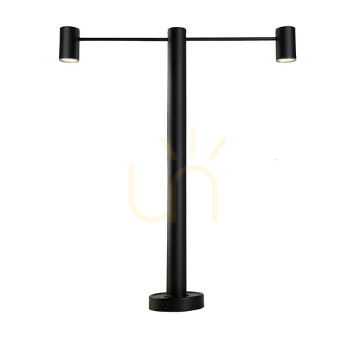 Sprawdź Słupek ogrodowy Antigo Niseko 9922 antracyt 80 cm 2xMR11