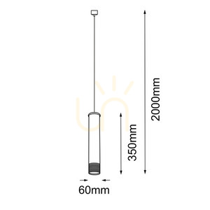 Lampa wisząca Antigo Eido 1 czarna patyna GU10 8256 1 Lampa wisząca Antigo Eido 1 czarna patyna GU10 8256 small 1