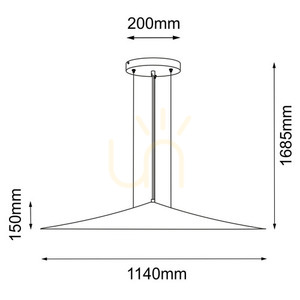 Lampa wisząca Antigo Brito 114 platyna mat 5x GX53 5070 1 Lampa wisząca Antigo Brito 114 platyna mat 5x GX53 5070 small 1