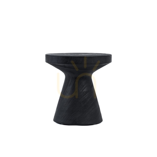 Sprawdź Stolik boczny BAZAR BIZAR Gravity czarny Suar Wood 40 cm