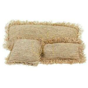 Poszewka na poduszkę BAZAR BIZAR Raffia Collection naturalna 35x100 cm small 3