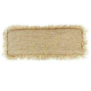 Poszewka na poduszkę BAZAR BIZAR Raffia Collection naturalna 35x100 cm small 0
