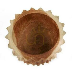Miska dekoracyjna BAZAR BIZAR Teak Root Collection z drewna tekowego S small 3