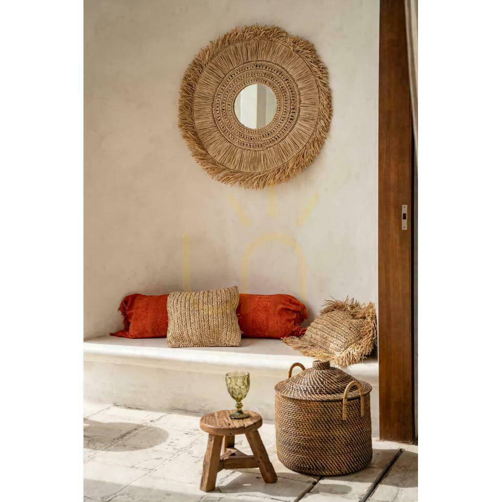 Zobacz Lustro Yuki - naturalne - L Lustro Yuki - naturalne - L