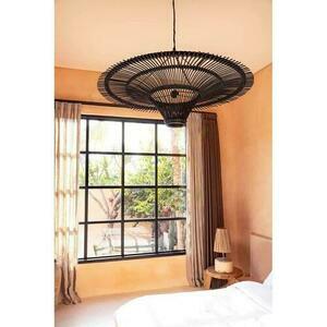 Lampa wisząca BAZAR BIZAR The Sky XL czarna rattan Oversized Collection 1 Lampa wisząca BAZAR BIZAR The Sky XL czarna rattan Oversized Collection small 1