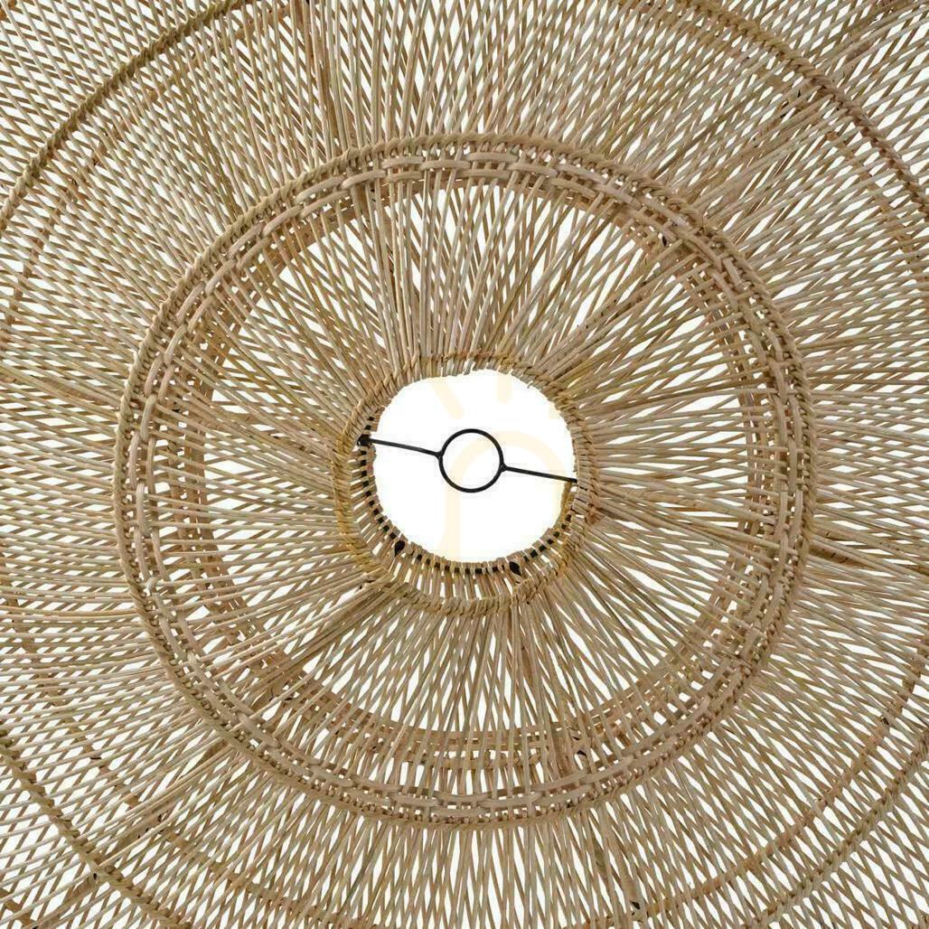 Pokaż Lampa wisząca BAZAR BIZAR Macaron naturalna XL rattan Oversized Collection Lampa wisząca BAZAR BIZAR Macaron naturalna XL rattan Oversized Collection