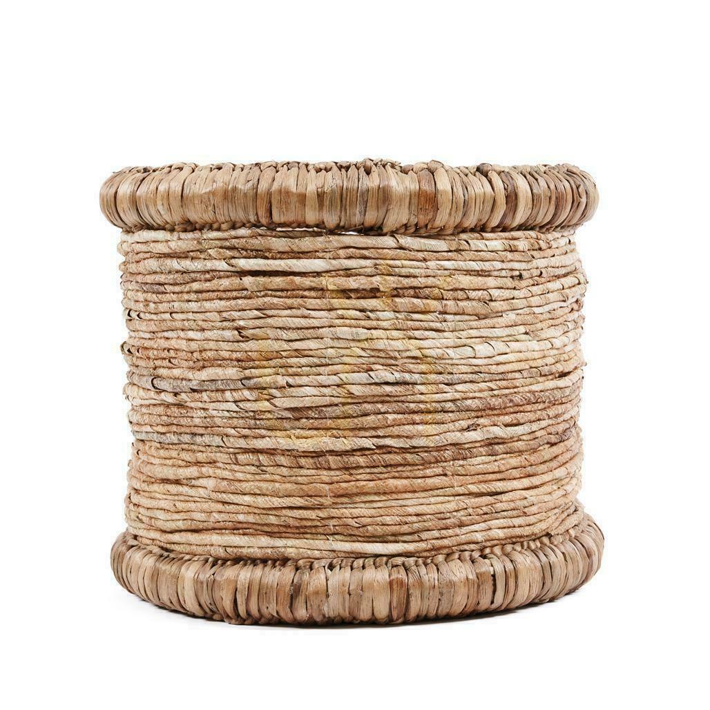 Sprawdź Koszyk wiklinowy BAZAR BIZAR Chuka naturalny hiacynt wodny 38x38x34,5 cm Koszyk wiklinowy BAZAR BIZAR Chuka naturalny hiacynt wodny 38x38x34,5 cm