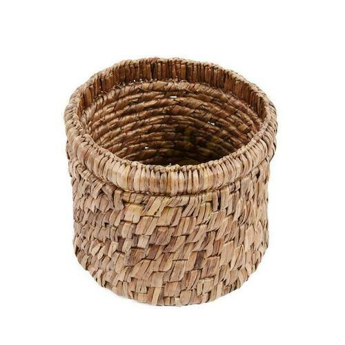 Sprawdź Koszyk wiklinowy BAZAR BIZAR z hiacyntu wodnego naturalny Baskets The Choppy Basket