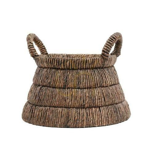 Sprawdź Kosz wiklinowy BAZAR BIZAR Chisomo naturalny z liścia bananowca Baskets