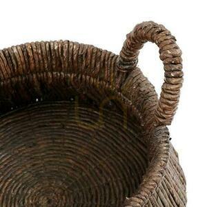 Koszyk BAZAR BIZAR Chizara z liścia bananowca naturalny 42x42x26,5 cm 3 Koszyk BAZAR BIZAR Chizara z liścia bananowca naturalny 42x42x26,5 cm small 3
