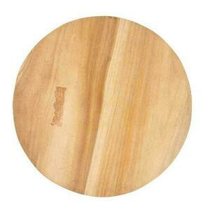Taboret BAZAR BIZAR Atziri naturalny z drewna tekowego Rustic Collection small 5