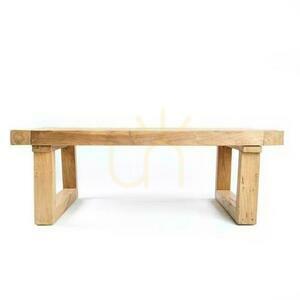 Stolik kawowy BAZAR BIZAR z odzyskanego drewna tekowego naturalny Coffee Tables small 2