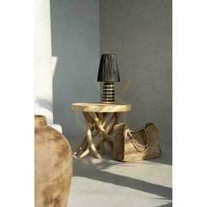 Lampa stołowa BAZAR BIZAR Naxos beżowa z terakoty i trawy 56 cm 1 Lampa stołowa BAZAR BIZAR Naxos beżowa z terakoty i trawy 56 cm small 1