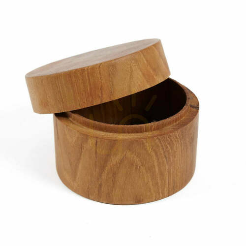 Sprawdź Pojemnik z drewna tekowego z pokrywką The Teak Root Jar - S
