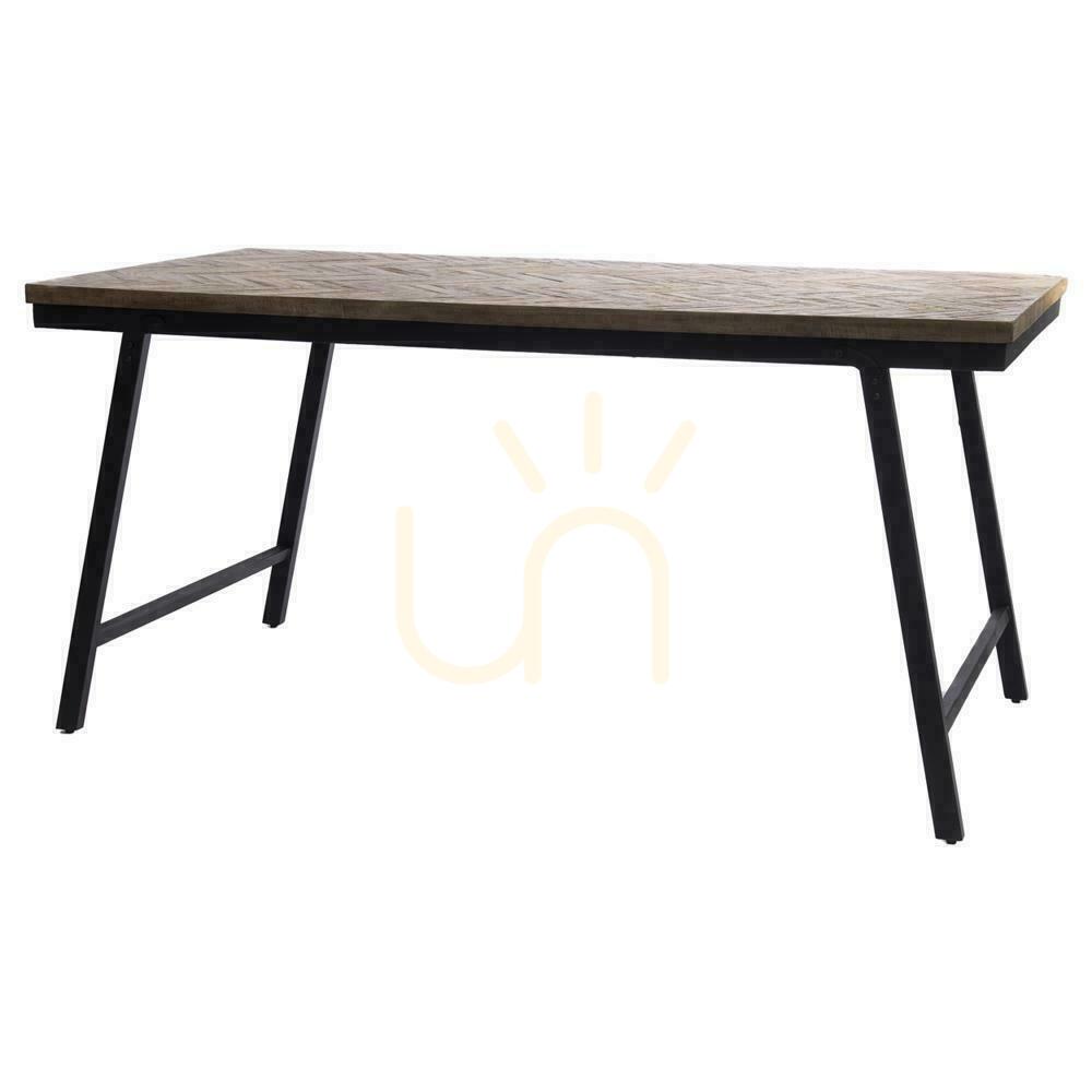 Sprawdź Stół w jodełkę - naturalny - 160 cm Stół w jodełkę - naturalny - 160 cm