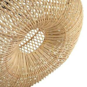 Lampa wisząca BAZAR BIZAR Batu Bolong naturalna rattan M small 5