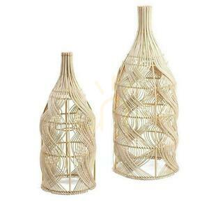 Lampa wisząca BAZAR BIZAR Garaffa naturalna rattan L 2 Lampa wisząca BAZAR BIZAR Garaffa naturalna rattan L small 2