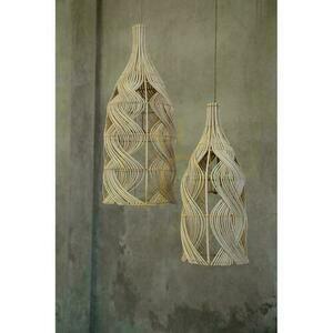 Lampa wisząca BAZAR BIZAR Garaffa naturalna rattan L 3 Lampa wisząca BAZAR BIZAR Garaffa naturalna rattan L small 3