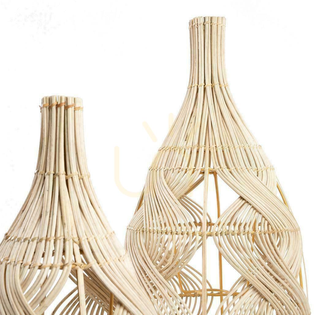 Zobacz Lampa wisząca BAZAR BIZAR Garaffa naturalna rattan L Lampa wisząca BAZAR BIZAR Garaffa naturalna rattan L
