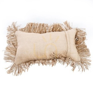 Poszewka na poduszkę Bonita z juty - naturalna - 30x50 5 Poszewka na poduszkę Bonita z juty - naturalna - 30x50 small 5
