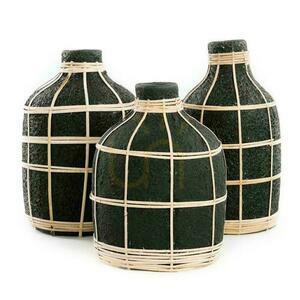 Wazon BAZAR BIZAR Whoopy M terrakota rattan czarny naturalny Terracotta Collection 3 Wazon BAZAR BIZAR Whoopy M terrakota rattan czarny naturalny Terracotta Collection small 3