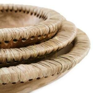 Miska drewniana BAZAR BIZAR Bowls naturalna L small 1