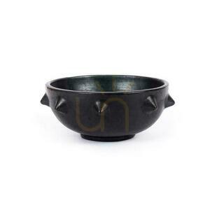Miska terakotowa czarna BAZAR BIZAR Burned Collection 22 cm small 0