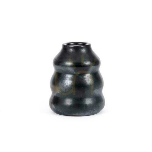 Sprawdź Wazon BAZAR BIZAR Burned Collection czarny terakota 17 cm