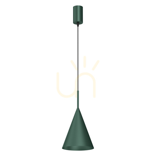 Sprawdź Lampa wisząca Capital Green Ø17 cm 1xGX53 zieleń butelkowa Milagro