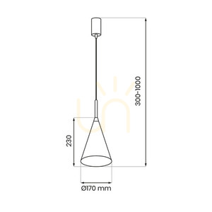 Lampa wisząca Milagro Capital biała 17 cm 1×GX53 MLP0965 small 5