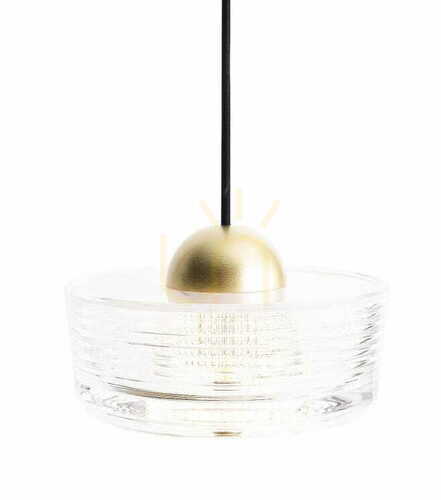 Sprawdź Lampa wisząca Max Light Lipari I P0542 biała ze złotem szczotkowanym LED 6 W 16 cm