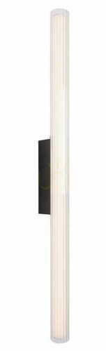 Sprawdź Kinkiet Max Light Fayette W0367 czarny 91 cm LED 18W 3000K IP44